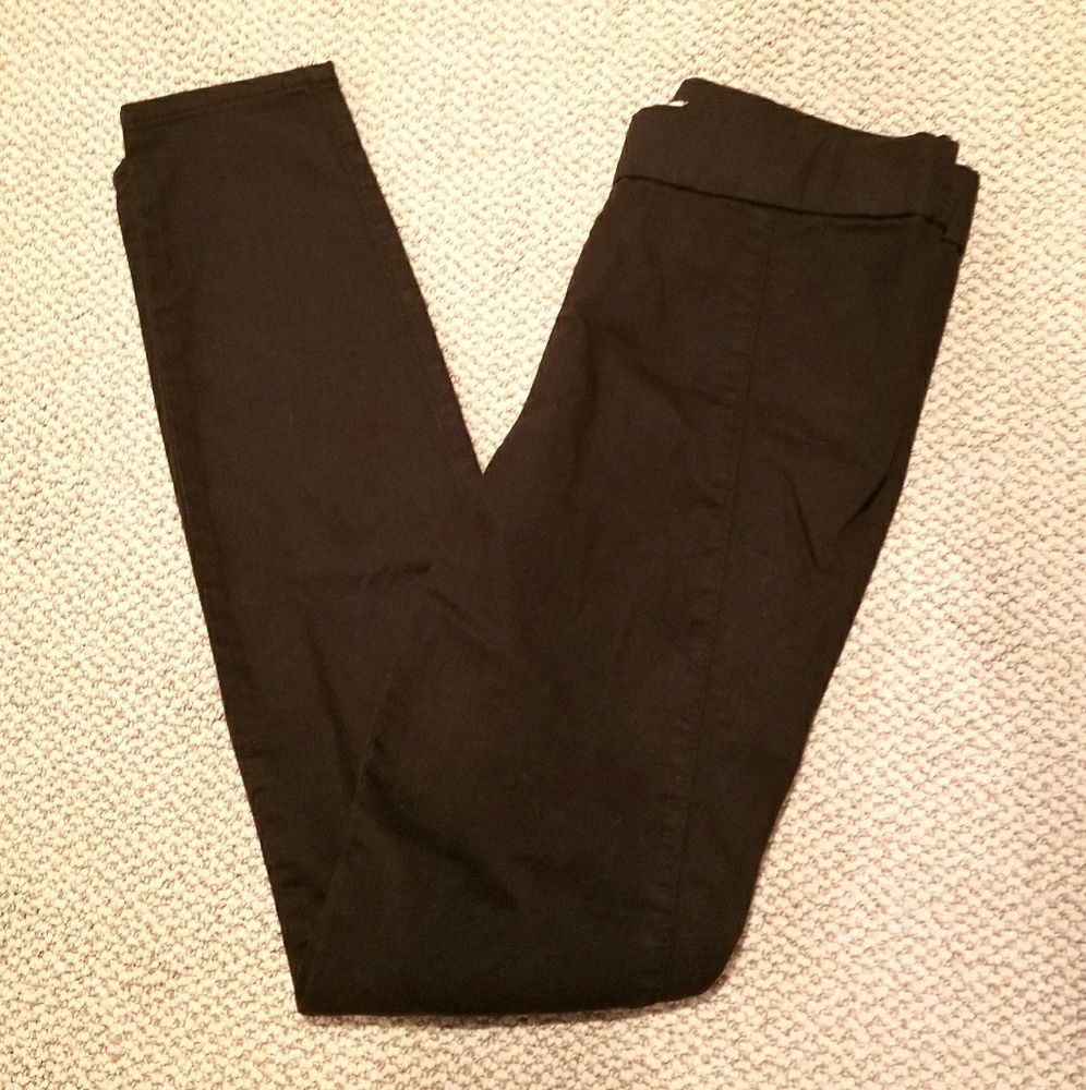 High Waisted Black Jeans